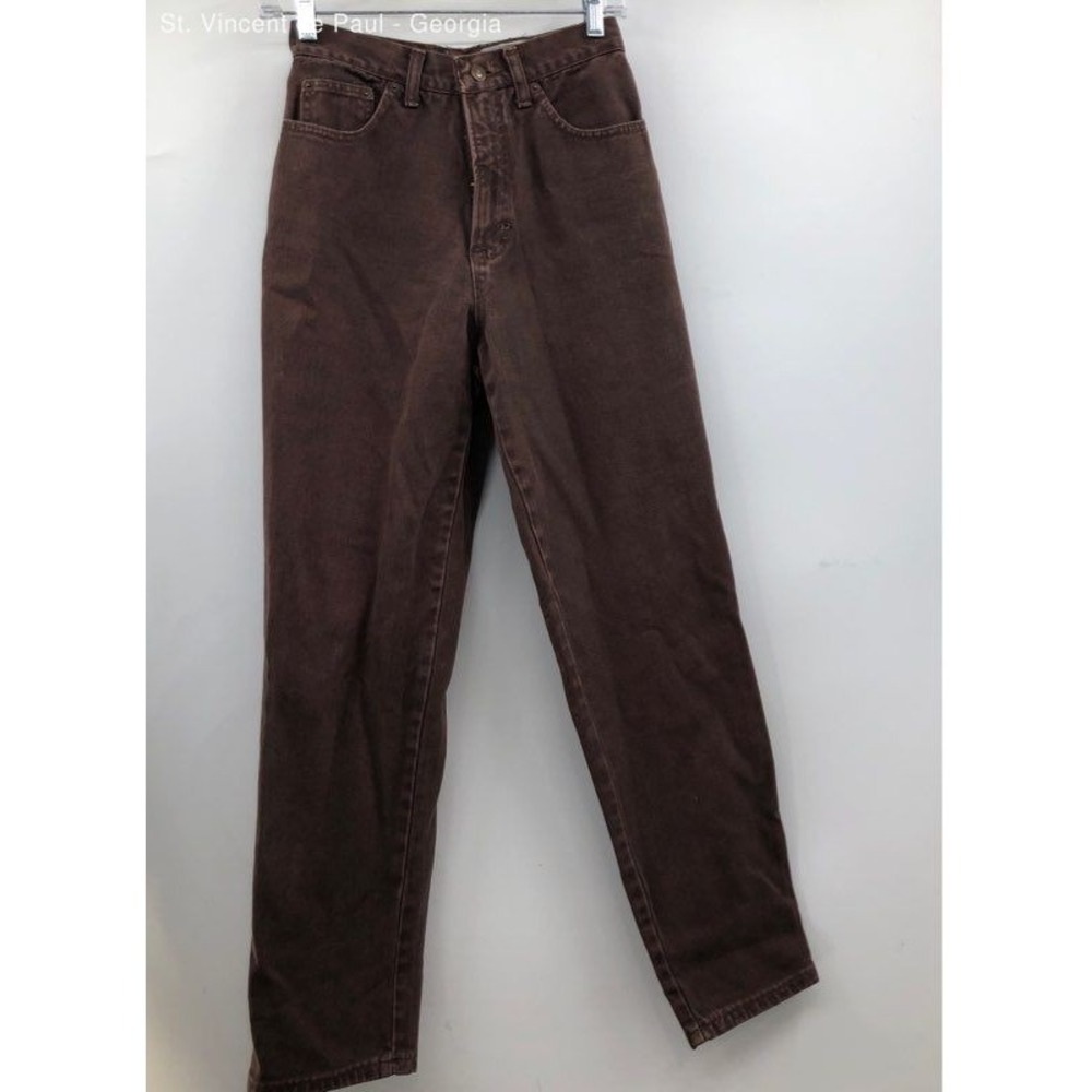 Abercrombie & Fitch Brown USA Made Early 70s Straight Fit 100% Cotton Jeans - 8